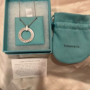 Tiffany 1837 925 circle pendant.